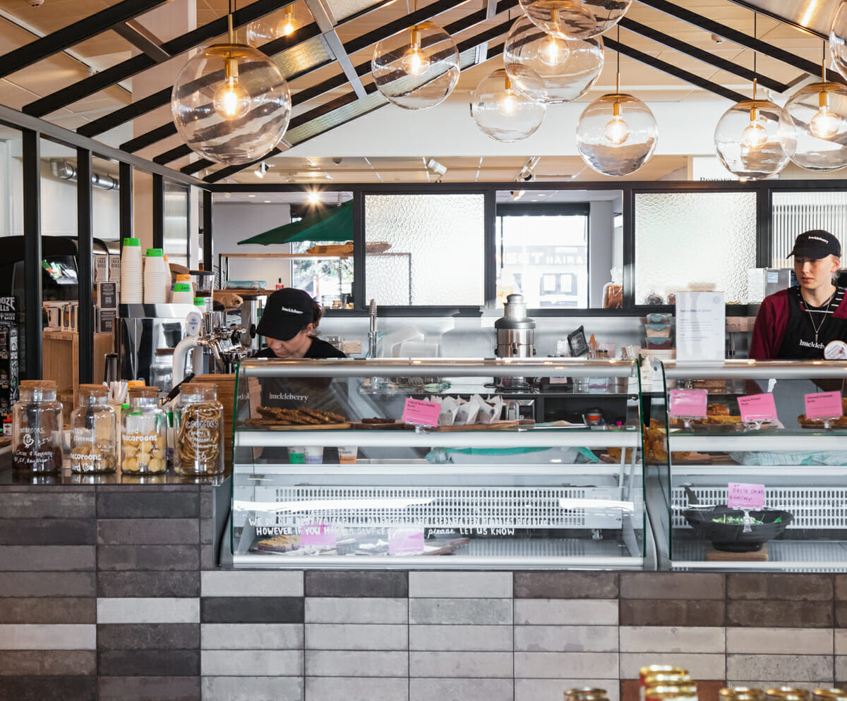 Counter Area Design for Huckleberry