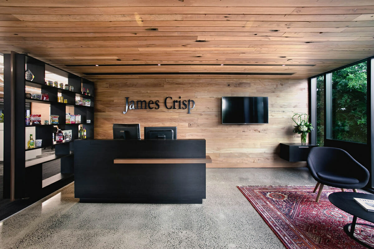 Office Interior Design for James Crisp