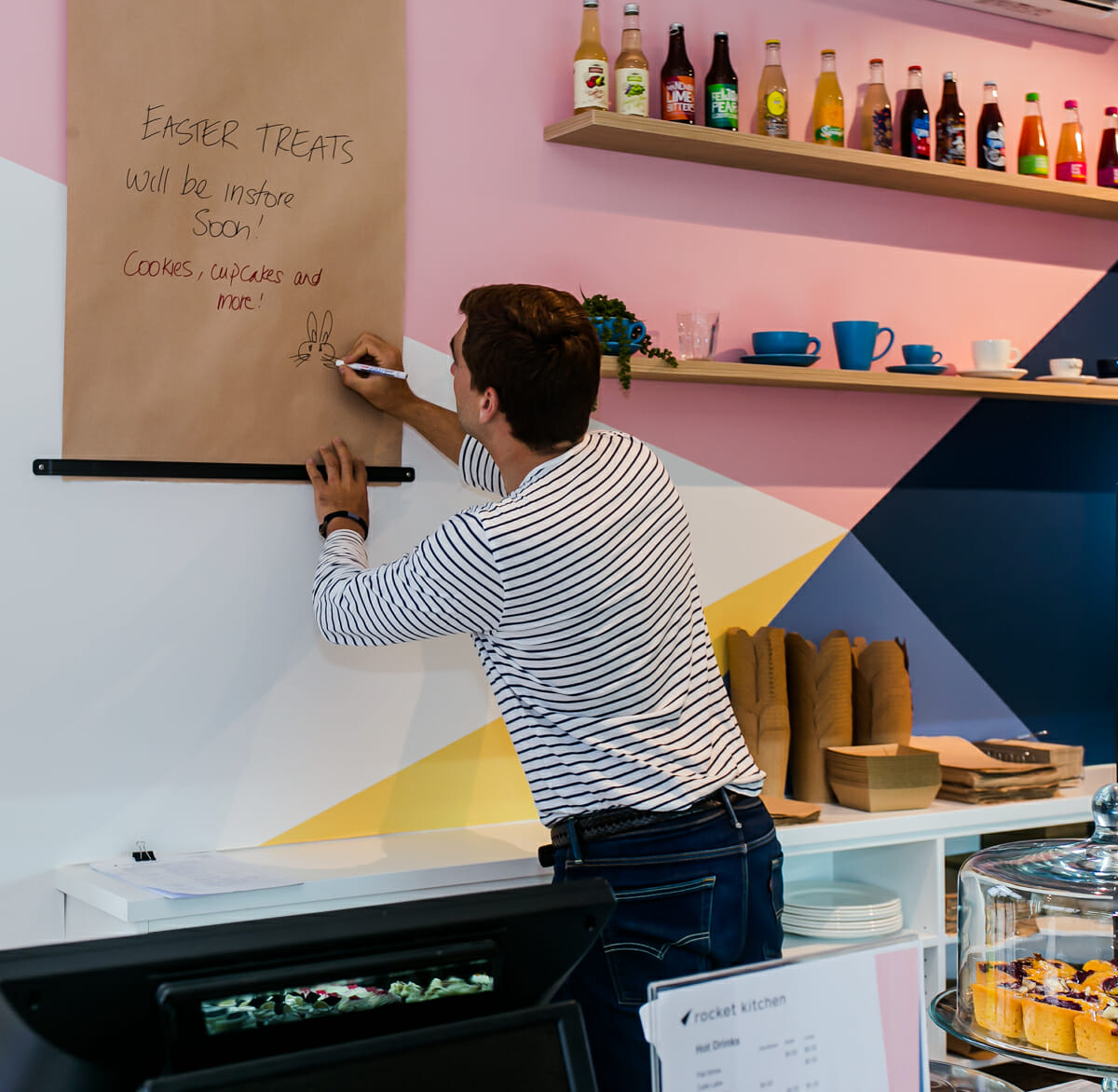 Counter Area Design for Rocket Kitchen