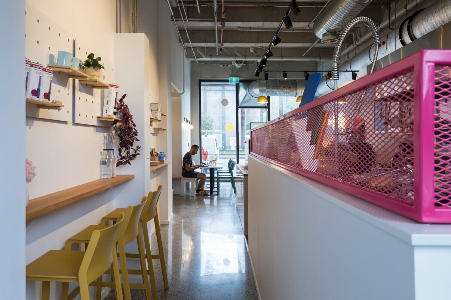 Interior design for Fluff Cafe