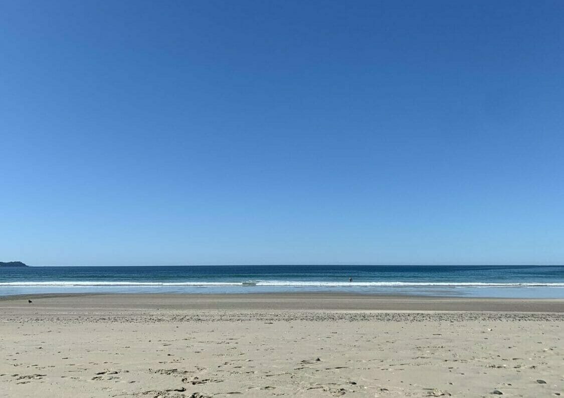 view of a beach