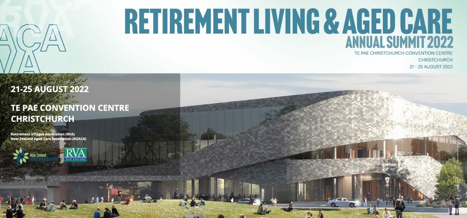 Retirement Living & Aged Care Annual Summit 2022 poster