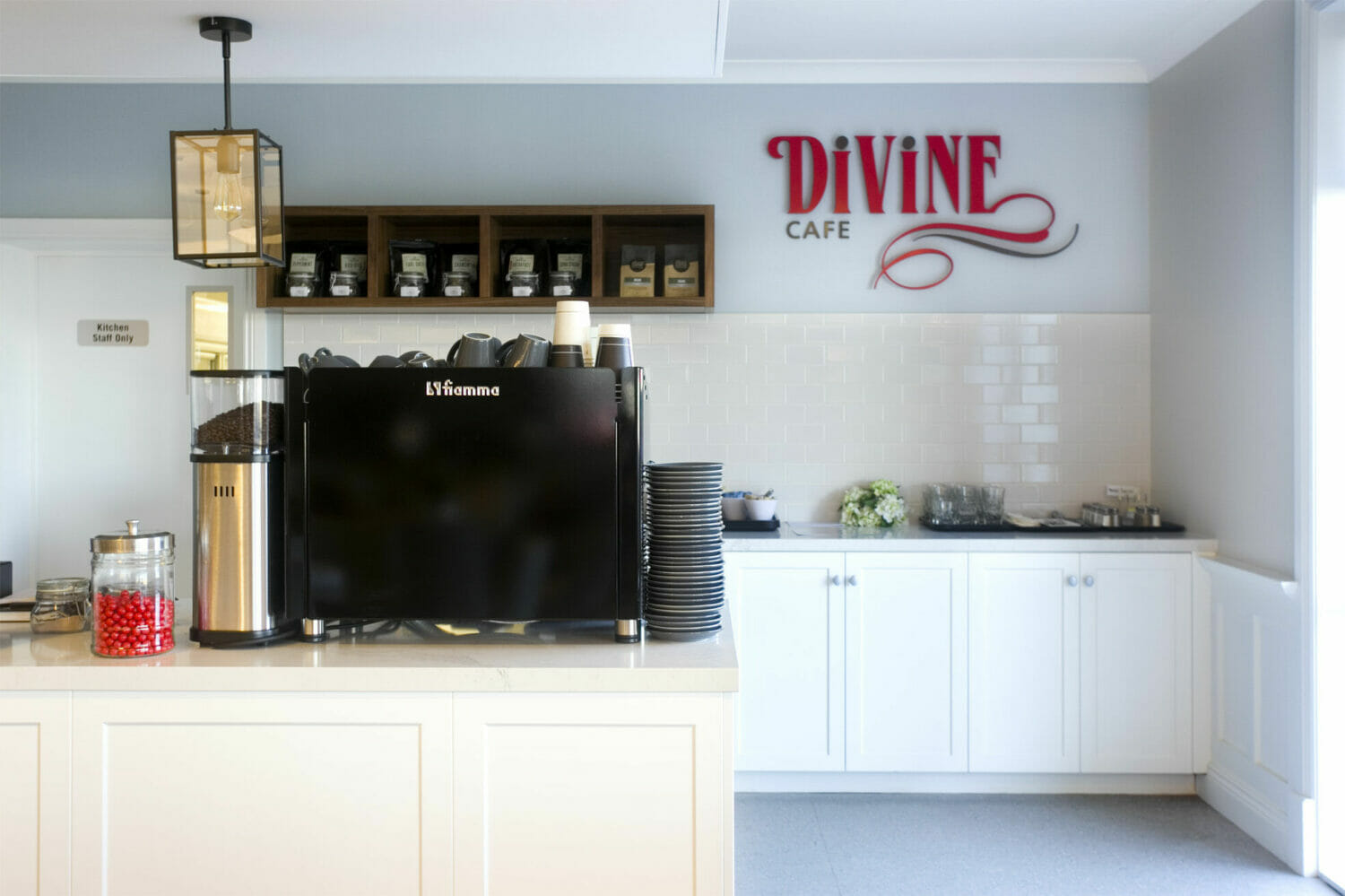 Interior design for Divine Cafe