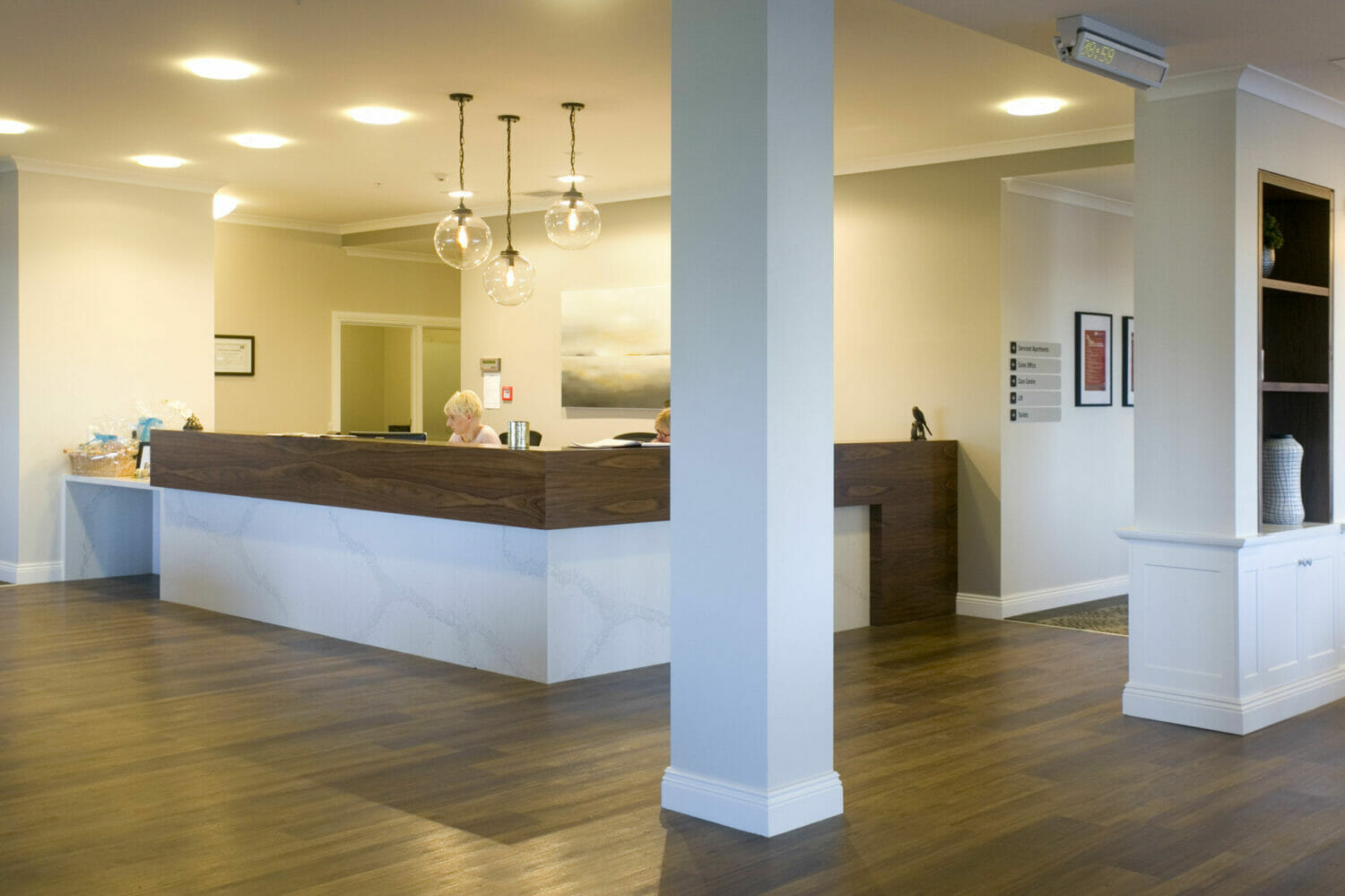 Aged Care reception area design